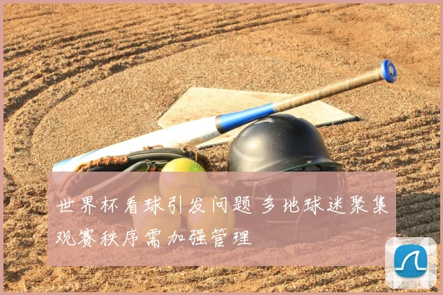 世界杯看球引发问题 多地球迷聚集观赛秩序需加强管理